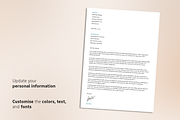 Letter of Recommendation Template, a Print Template by sophiesconcepts (Thumbnail 4 of 4)