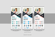 Medical, hospital roll up banner set, a Card Template by Pavel_design (Thumbnail 9 of 11)