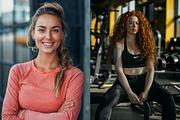 91 Fitness women, a Sports & Recreation Photo by Handmadefont (Thumbnail 17 of 17)