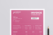 Minimalist Invoice Design, a Flyer Template by MightyDesign (Thumbnail 4 of 8)