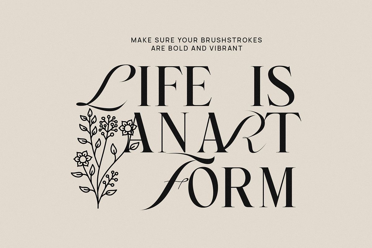 Newton Scient Calligraphy Serif Font, a Serif Font by Graphicxell (Photo 2 of 10)