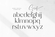 Marie Cortney, a Serif Font by Stripes Studio (Thumbnail 9 of 14)