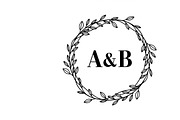 couple initial circle monogram, an Illustration by Amazin_art (Thumbnail 25 of 31)
