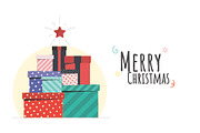 Simple Christmas Card Template, a Card Template by Dimatra Store (Thumbnail 2 of 2)