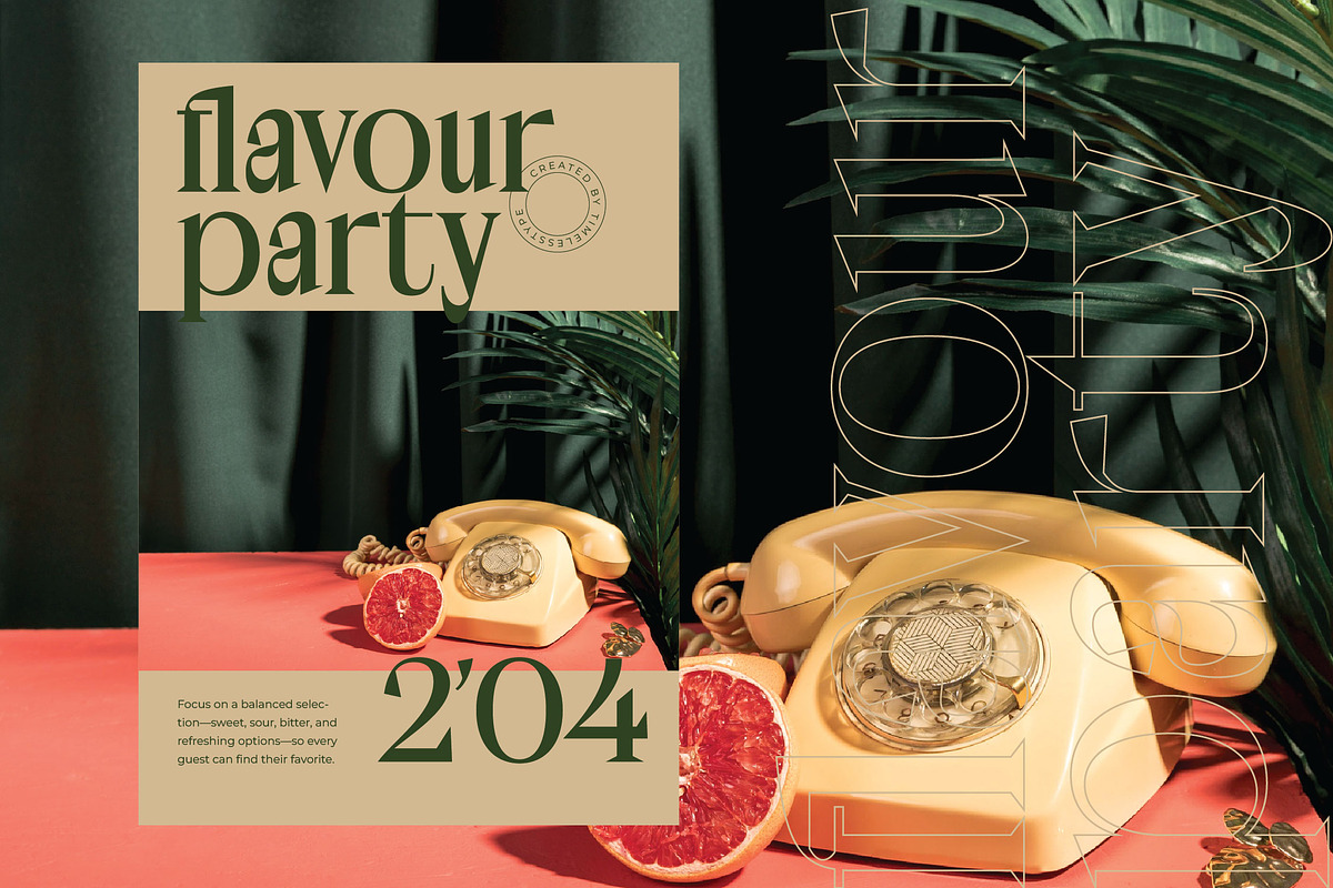 Kanoffe Dramed Luxury Serif Font, a Serif Font by timelesstype.co (Photo 4 of 15)