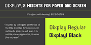 Dixplay, a Font by Emtype Foundry (Thumbnail 5 of 6)