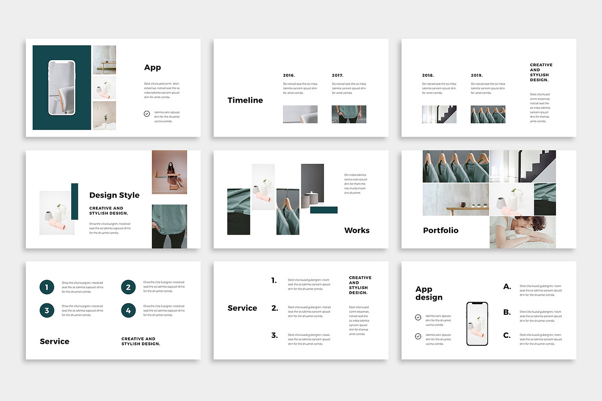 NOYA - Powerpoint Template, a Presentation Template by PixaSquare