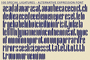 Alternative Expression - Futuristic, a Sans Serif Font by 177Studio (Thumbnail 8 of 8)