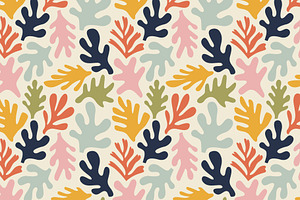 4 Tropical Seamless Patterns