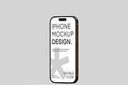 iPhone Mockup, an iPhone Mockup by Bartama Graphic (Thumbnail 3 of 3)