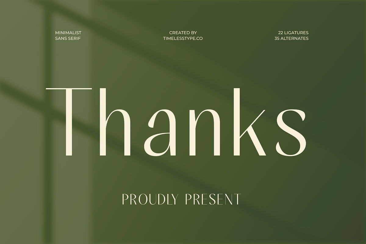Mugia Elegant Modern Display Font, a Sans Serif Font by timelesstype.co (Photo 20 of 20)