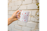 Neutral Mug Mockup with Rustic Wall, a Product Mockup by MockupWizard (Thumbnail 5 of 5)