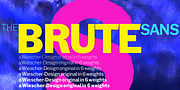 Brute Sans, a Sans Serif Font by Wiescher-Design (Thumbnail 2 of 7)