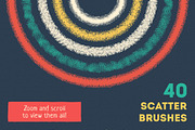 Art and scatter brushes pack, a Brush Add-On by tuesok digital goods (Thumbnail 2 of 4)