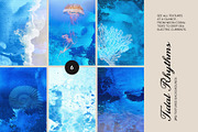 Summer Sea Textures & Illustrations, an Object Graphic by Elena Pimonova (Thumbnail 6 of 10)