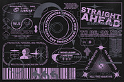 Editable Logo Badge, Shapes Kit, a Poster Template by softulka (Thumbnail 6 of 6)