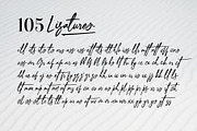 Ottenthic - Signature Ligatures, a Script Font by Adam Fathony (Thumbnail 12 of 12)