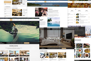 Lotus - Hotel Booking WordPressTheme