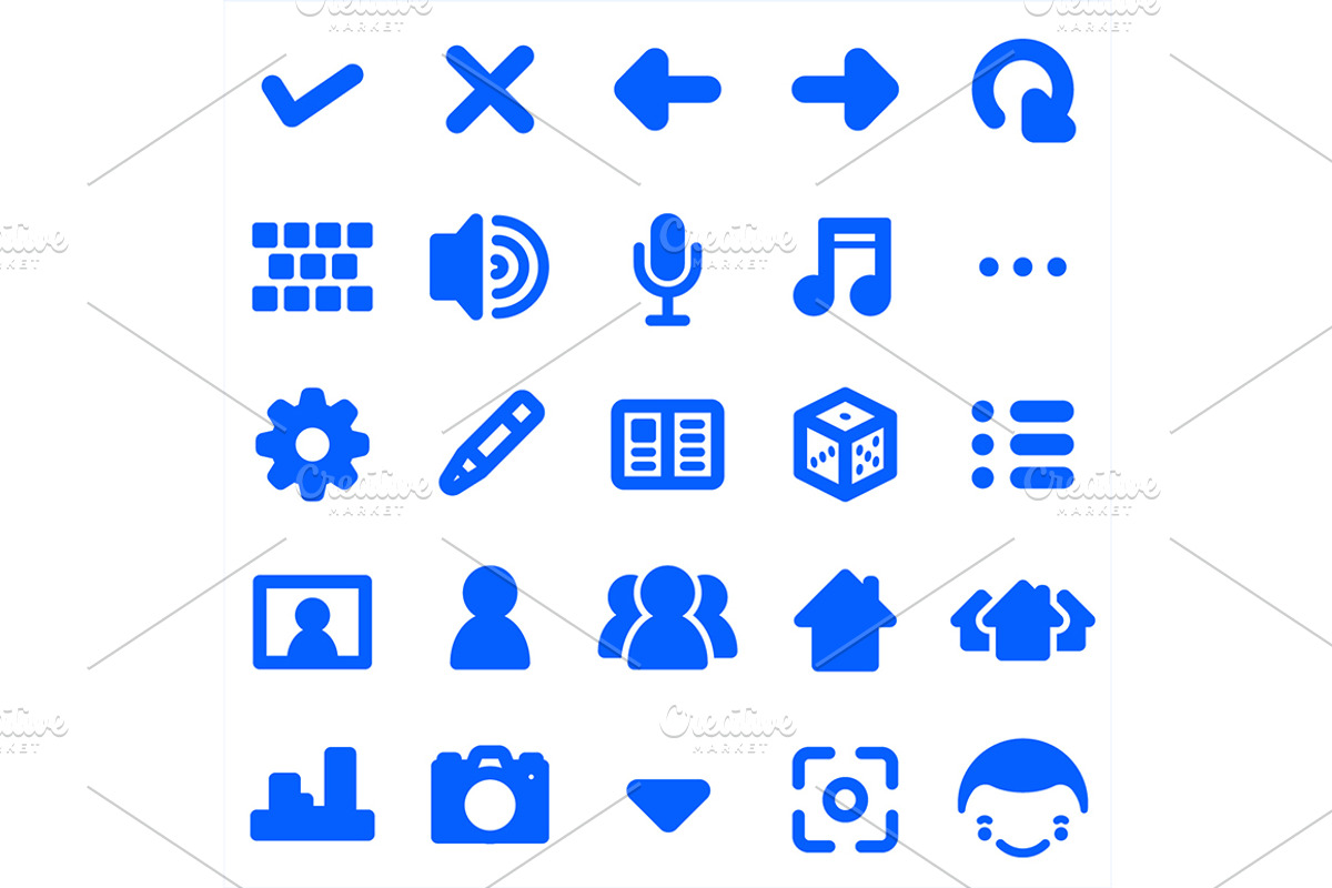 Social Media App Icon Set & Web Font preview 2