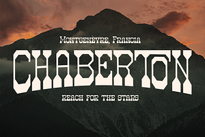 The Gasone Western Slab Serif