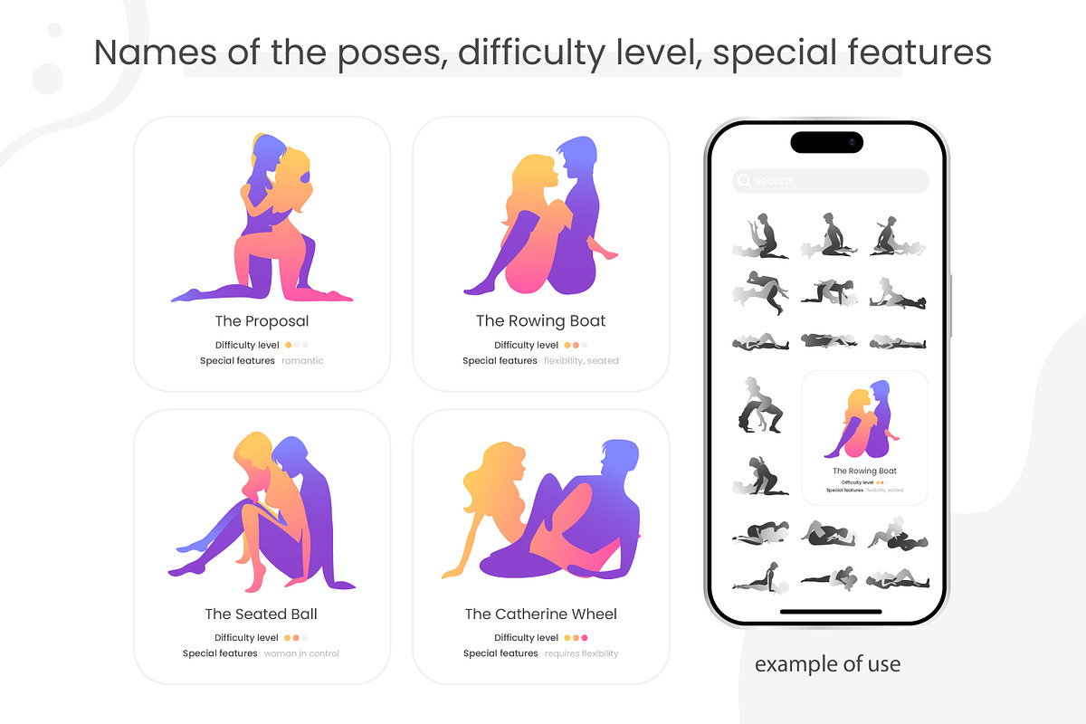 100 Kamasutra poses, a Person Illustration by Frizenasya (Photo 5 of 6)