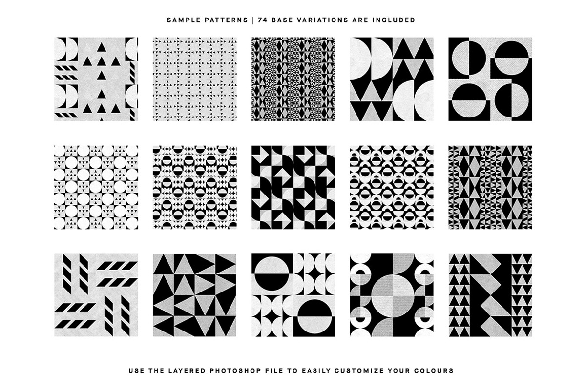 Process Pattern - Geometric Toolkit, a Pattern Graphic by Huebert World (Photo 4 of 10)