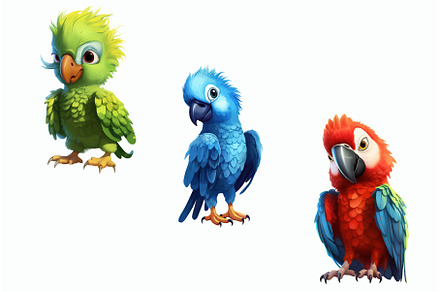 Safari Animal set different color, an Illustration by ZinetroN
