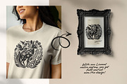 Linocut | Poster Builder, an Object Graphic by KetteCreate (Thumbnail 13 of 14)