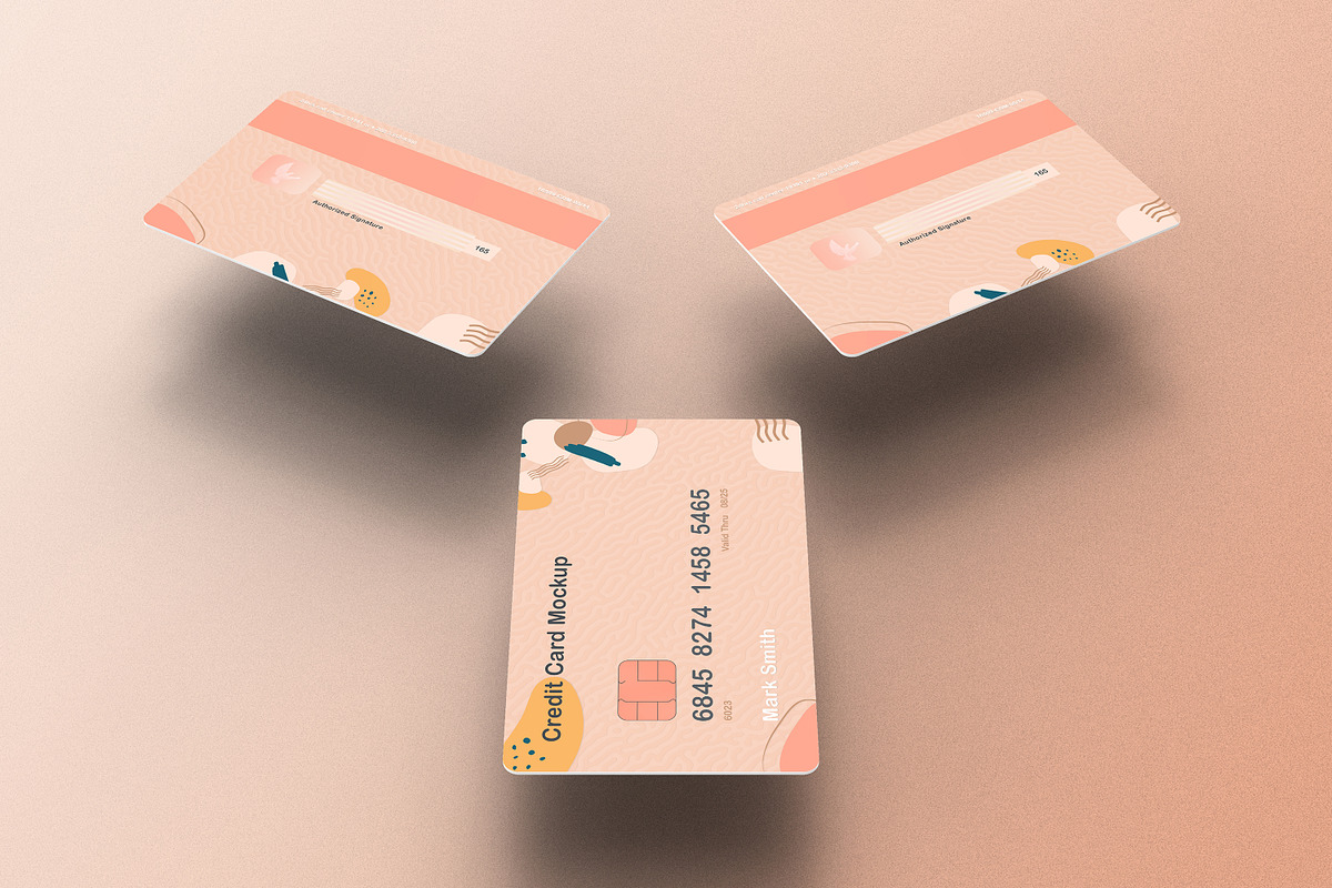 Credit Card Mockups Set | 51 PSD, a Print Template by ExplicitConcepts (Photo 9 of 51)