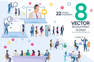 Recruitment Vector Scenes