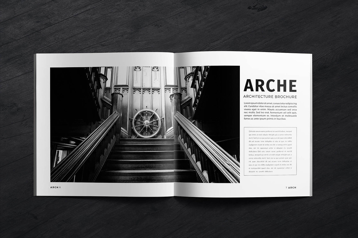 Square Architecture Brochure, a Brochure Template by New Lines (Photo 6 of 13)