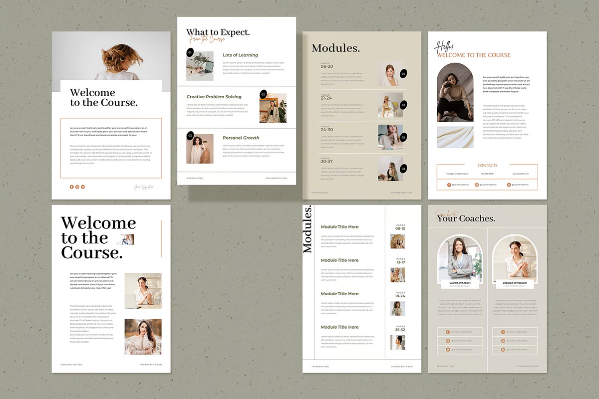 Workbook Creator Templates for Coach, a Stationery Template by ThePhoton (Photo 10 of 11)