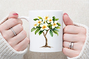 Summer Trees Clipart, an Illustration by Sublimation Artist (Thumbnail 5 of 6)