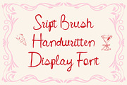 Peach Willow - Cute Handwritten Font, a Font by Pekotype (Thumbnail 2 of 15)