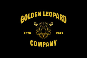 Golden Leopard Logo, a Branding & Logo Template by Atlantis X Nurman Arbai