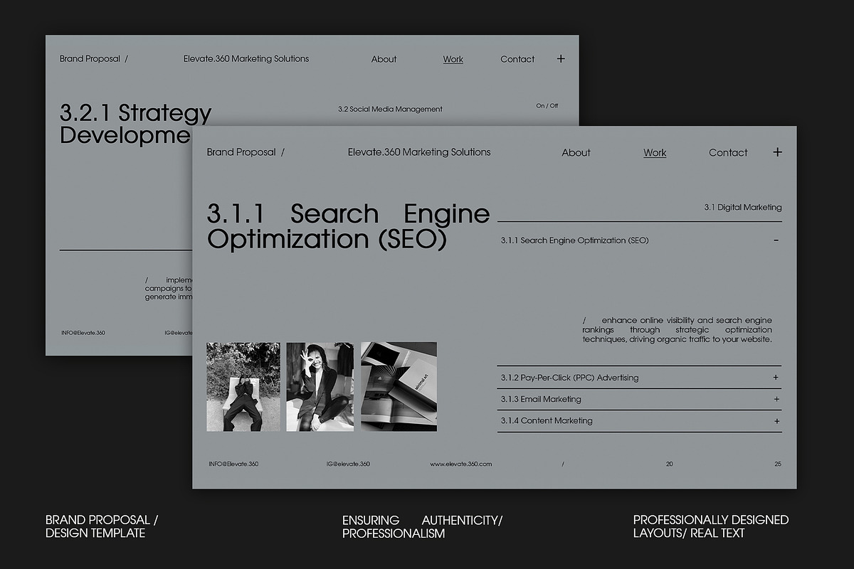 Brand Proposal & Marketing Solution, a Presentation Template by Viva Agency (Photo 8 of 10)
