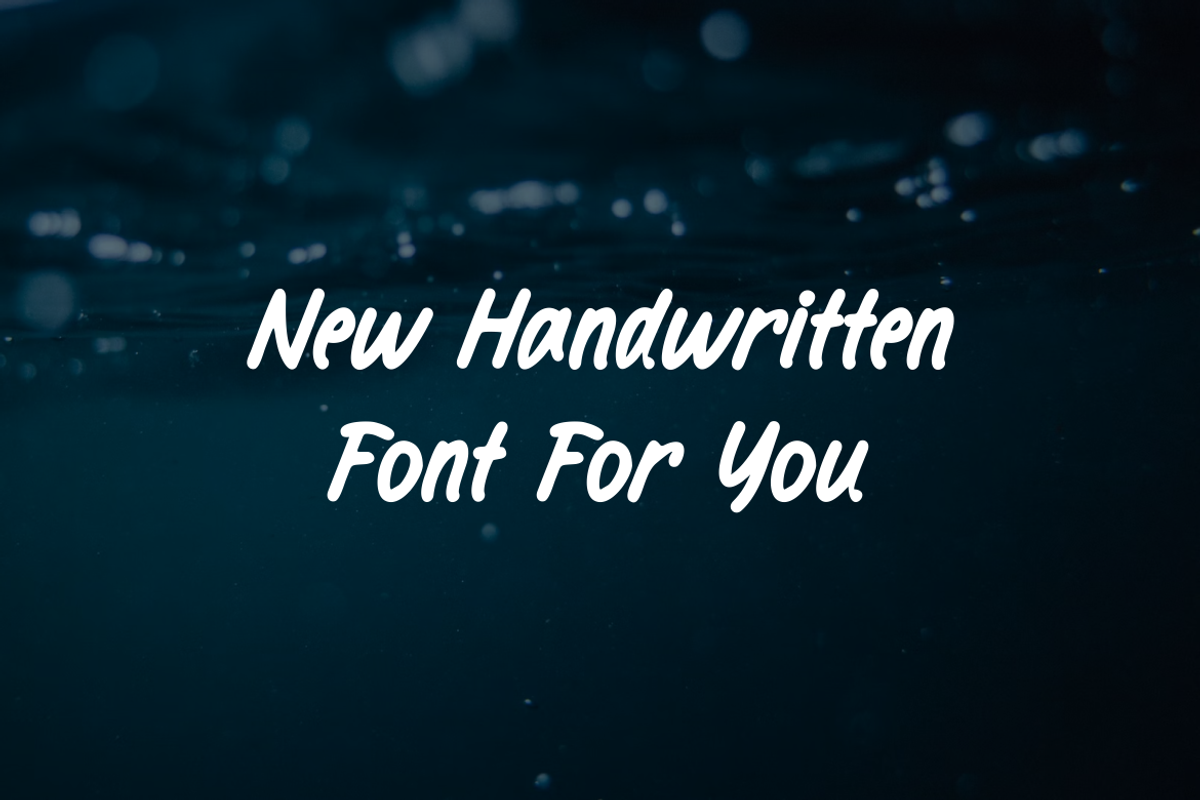 Genk Clek - Font, a Handwritten Font by artchiles_design (Photo 2 of 5)