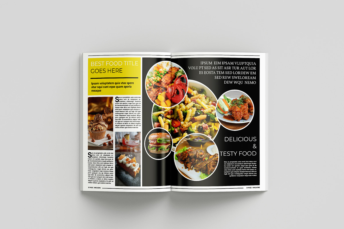 Multipurpose Magazine Template, a Magazine Template by Template Shop (Photo 17 of 23)