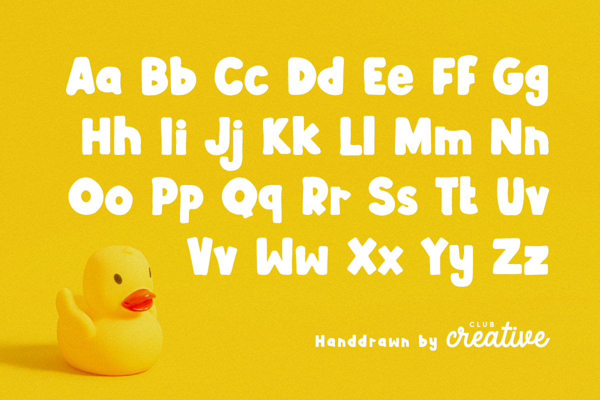 CC-Fluky by Club Creative, a Sans Serif Font by ClubCreativeLtd (Photo 2 of 4)