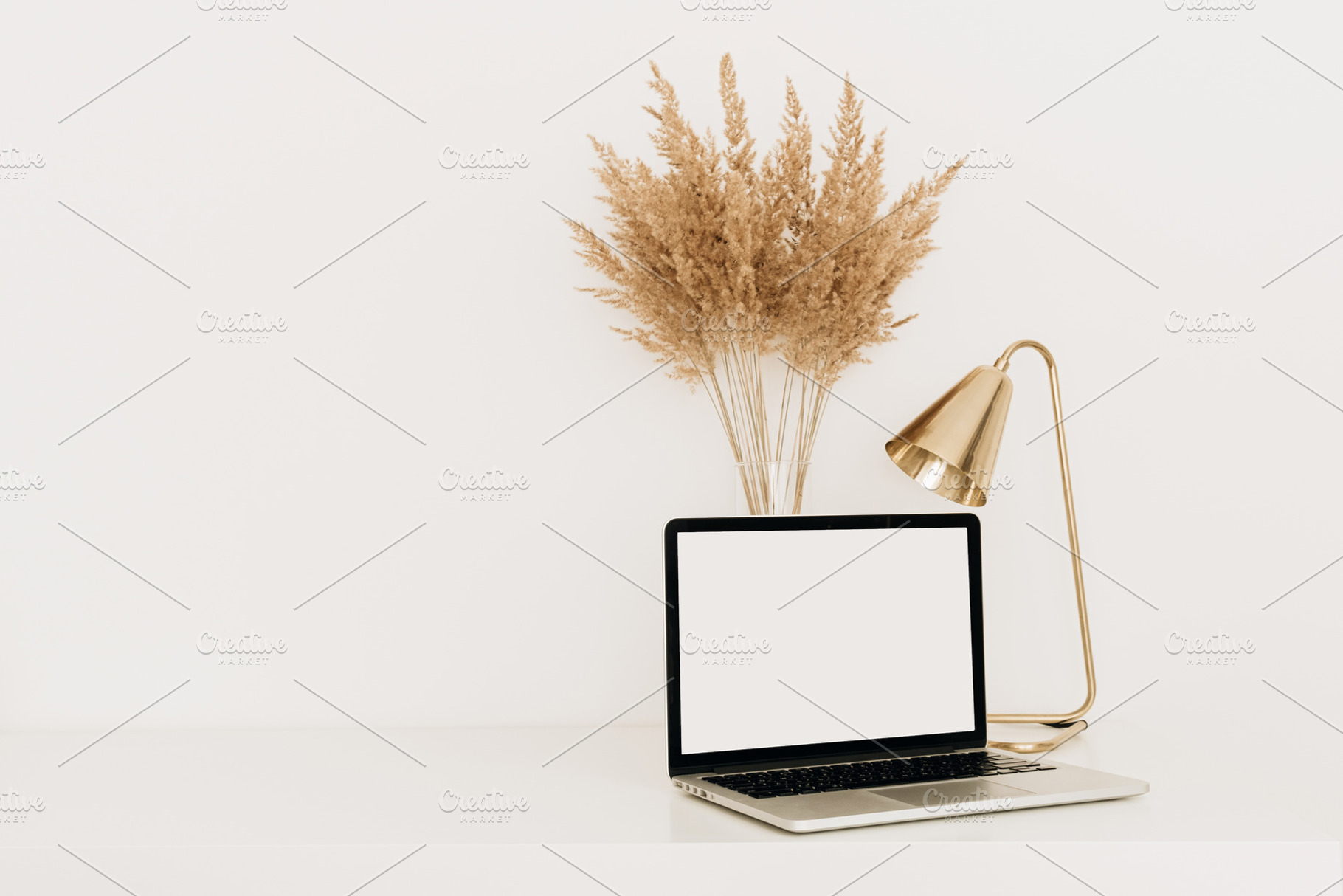 Minimalist home office desk, a Technology Photo by Floral Deco