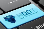 Hoot Your digital Marketplace, a Branding & Logo Template by LuisFaus (Thumbnail 2 of 4)