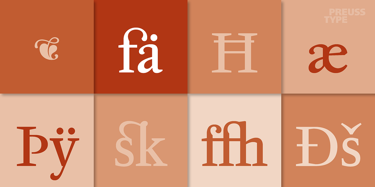 Athanasius PRO, a Serif Font by preussTYPE (Photo 9 of 10)