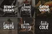 Valsday - Script and Sans Serif, a Script Font by Konstantine Studio (Thumbnail 12 of 20)