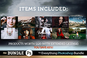 Pro Photoshop Actions Bundle, an Action Add-On by Presetrain Co. (Thumbnail 2 of 13)