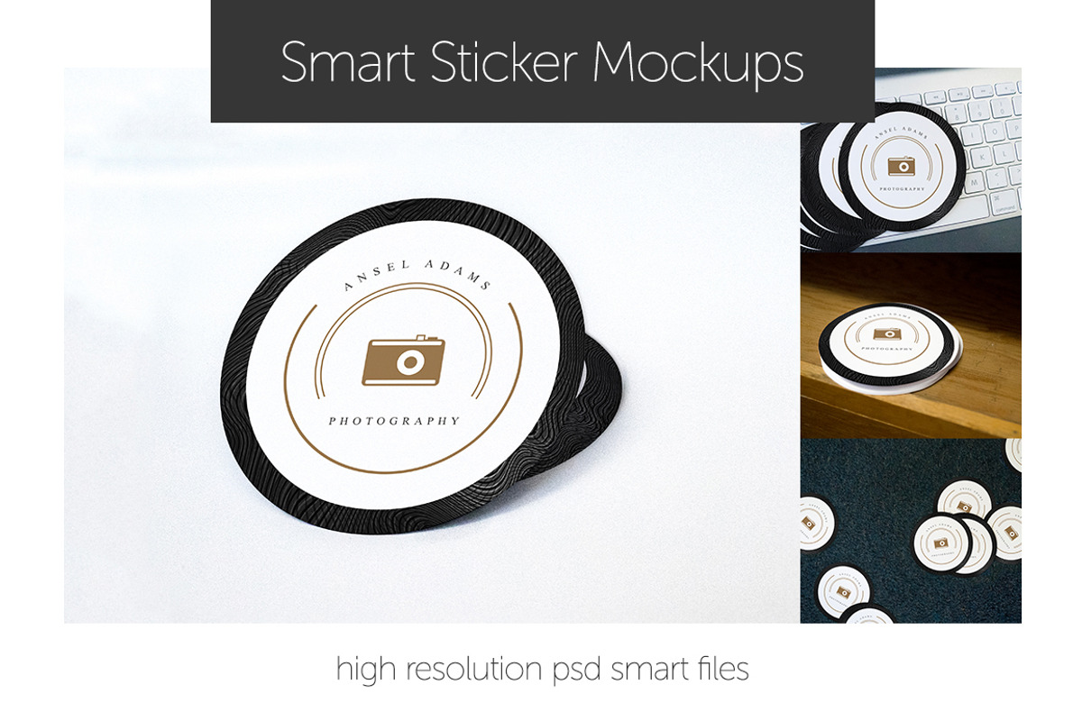 Sticker Mockups Smart Art, a Product Mockup by Studio Meraki (Photo 1 of 5)