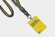 ID Card Mockup, an Advertising Mockup by Unerispace (Thumbnail 3 of 5)