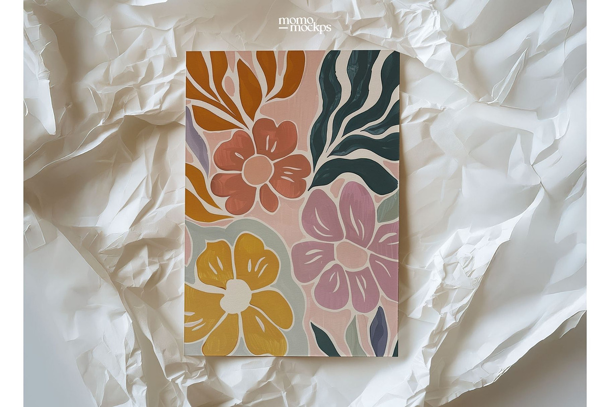 Paper Poster Card Mockup | PSD, a Household Mockup by momomockps (Photo 9 of 12)