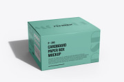 Cardboard Paper Box Packaging Mockup, a Packaging Mockup by Ram Studio LLC (Thumbnail 8 of 10)