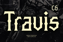 CS Travis – Decorative Font