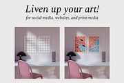 Framed Posters Bundle ROSEMARY, a Print Template by Bonumo (Thumbnail 5 of 10)